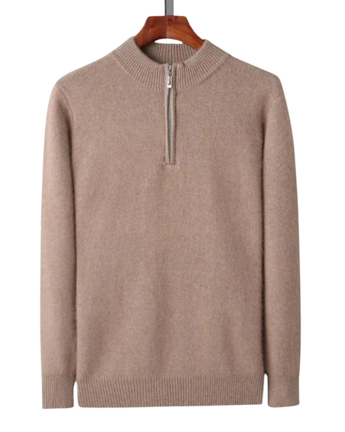 Genève Cashmere Zip Up