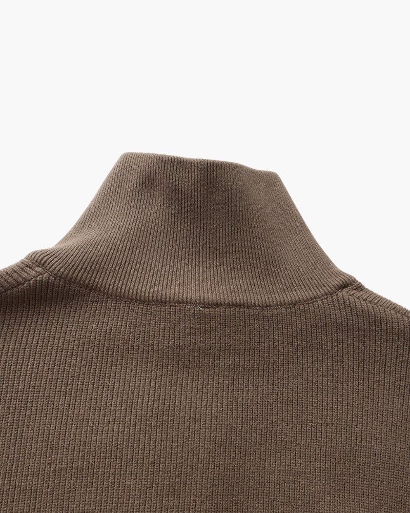 Refined Half-Zip Knit Pullover
