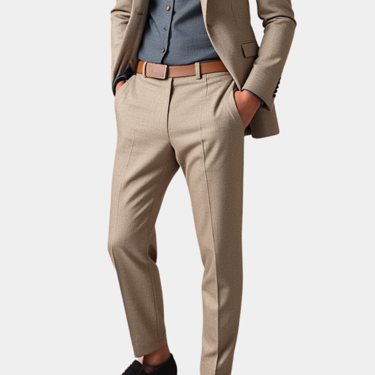 LUCA | PANTALONI IN TESSUTO DI LUSSO