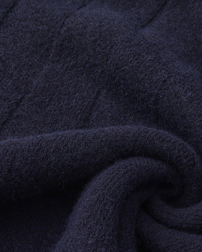 Diamond Knit Crewneck Sweater