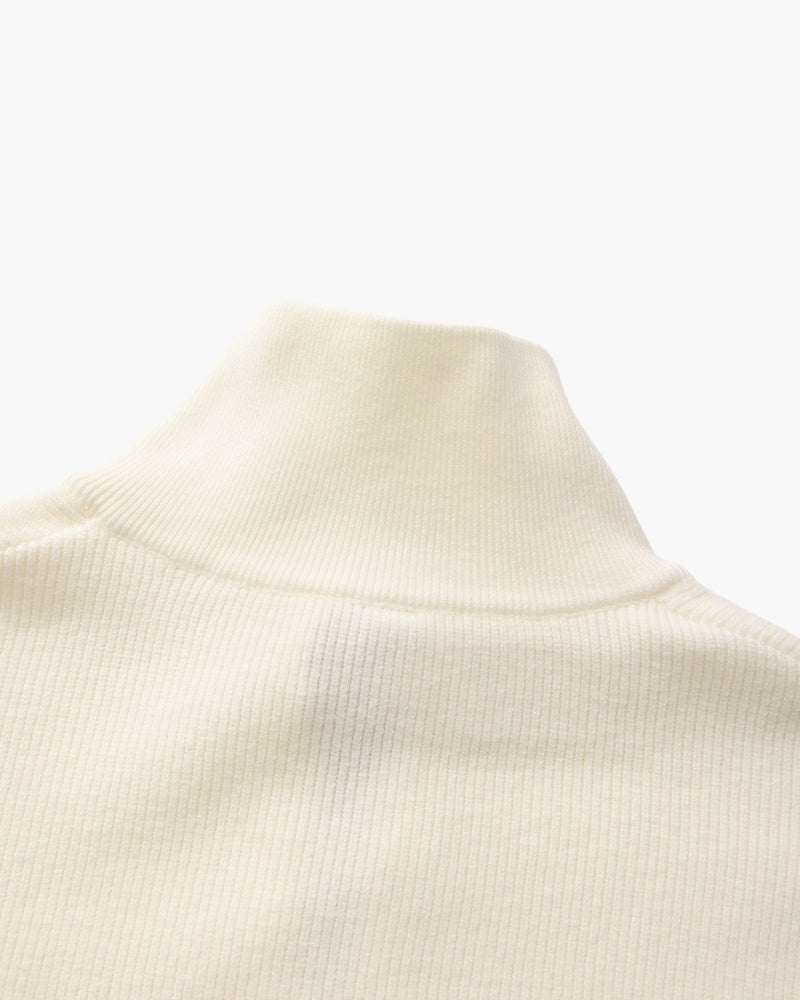 Refined Half-Zip Knit Pullover