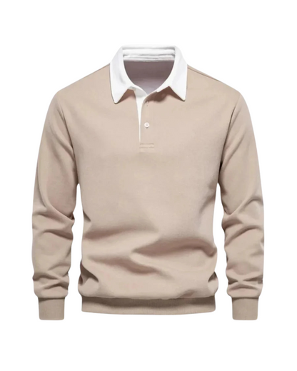 Adrian Casual Polo Sweater