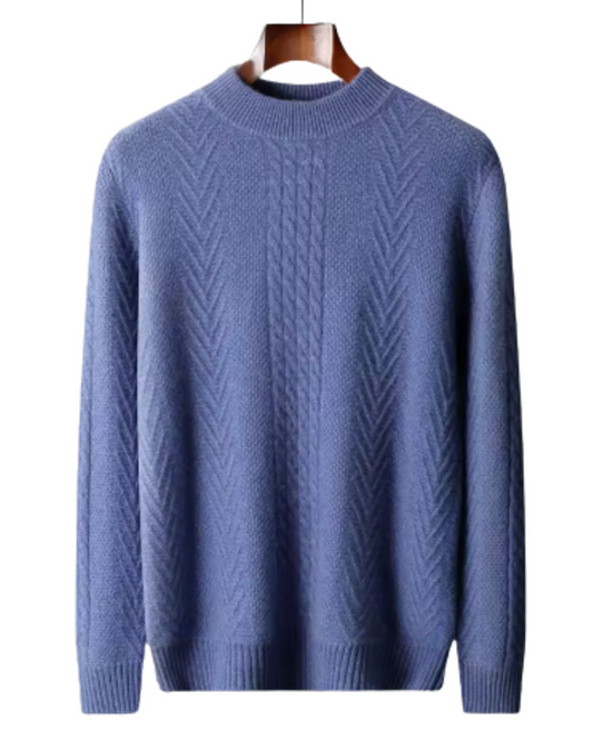 Mizar Patterned Cashmere Sweater