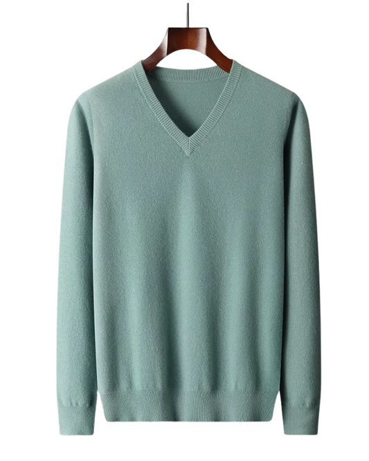Wool V-Neck Sweater