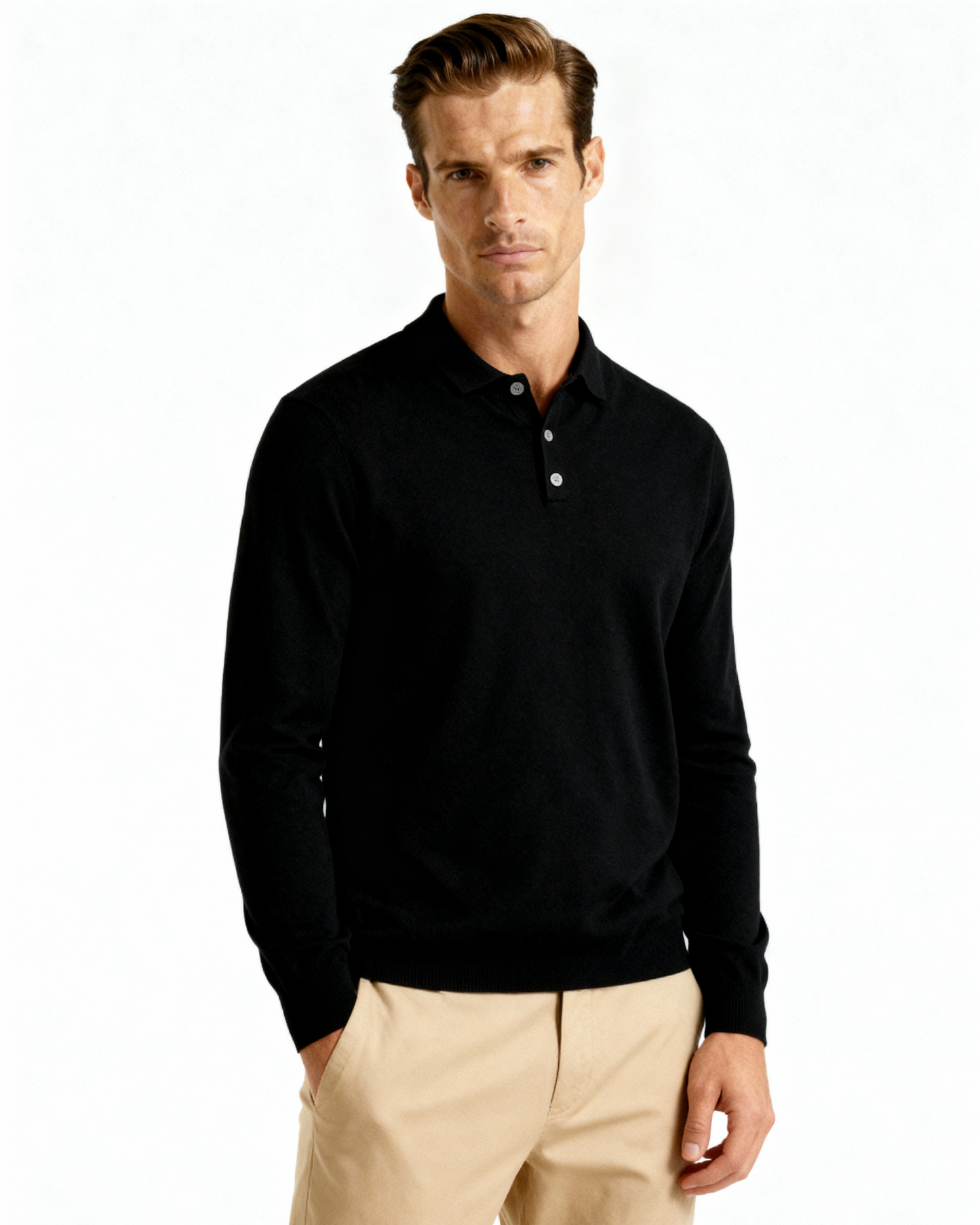 100% Cashmere Polo