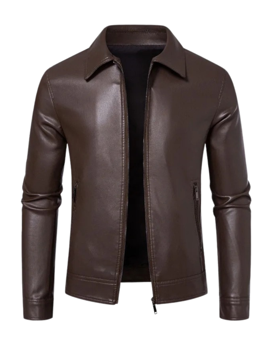 Casual Business Leather Jacket